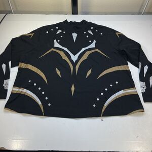 MARVEL Black Panther Wakanda Womens Long Sleeve Costume Cosplay Top 2X XXL